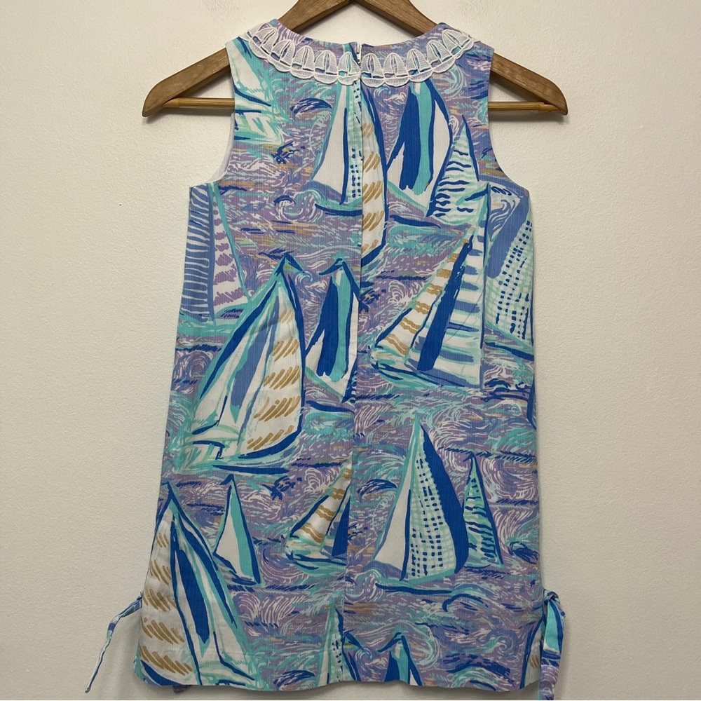 SOLD Lilly Pulitzer Girls Lilly Knit Shift Dress size 10 - Picture 6 of 6